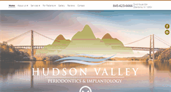 Desktop Screenshot of hudsonvalleyperioimplants.com