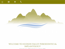 Tablet Screenshot of hudsonvalleyperioimplants.com